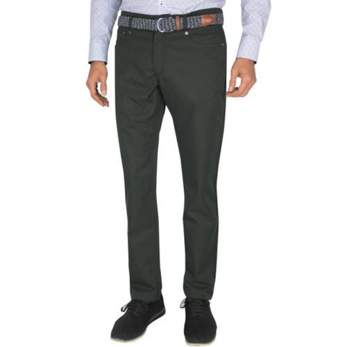 Pantalón algodón con cinturón