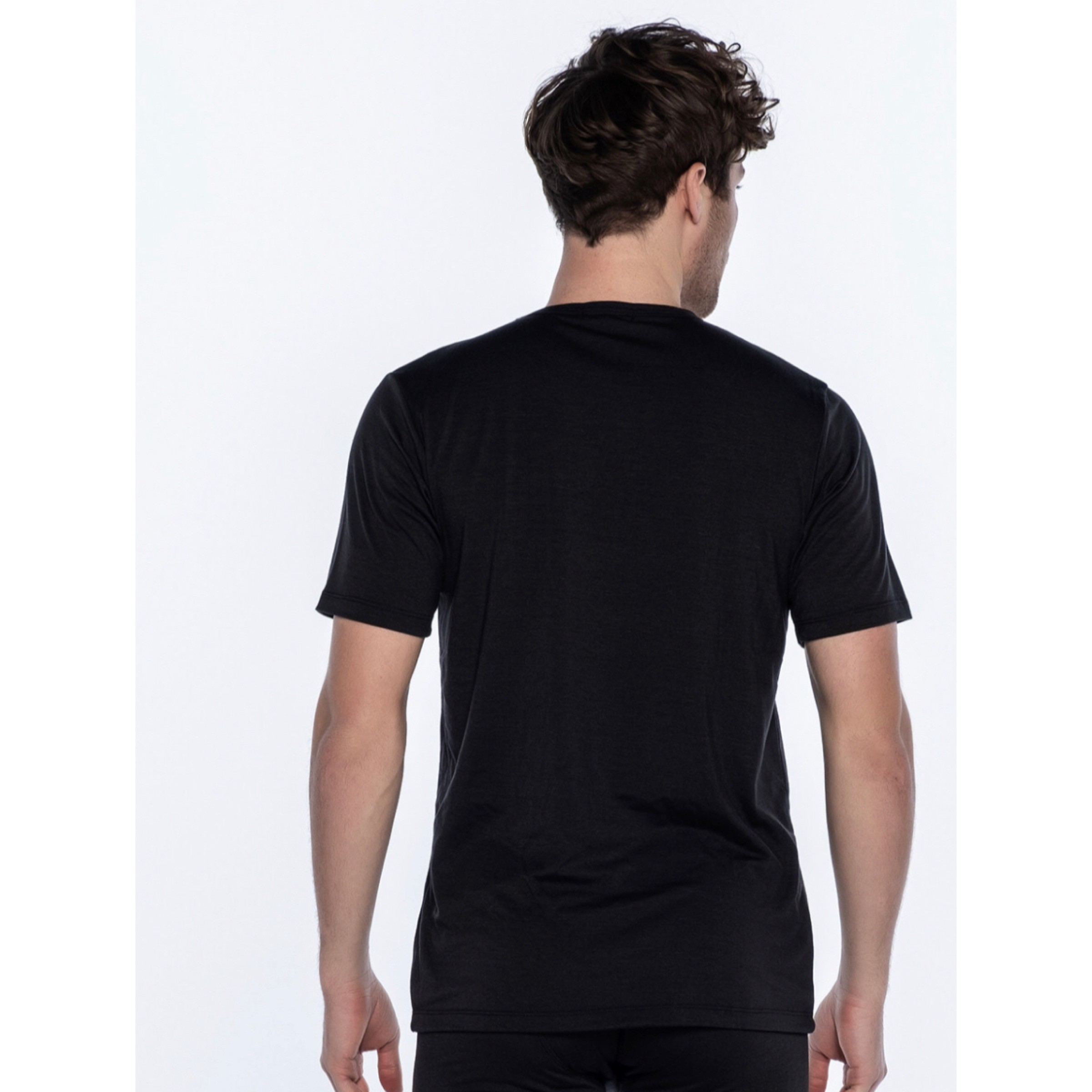 Camiseta negra térmica - Trade Moda Barcelona