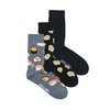 Pack 3 calcetines fantasía