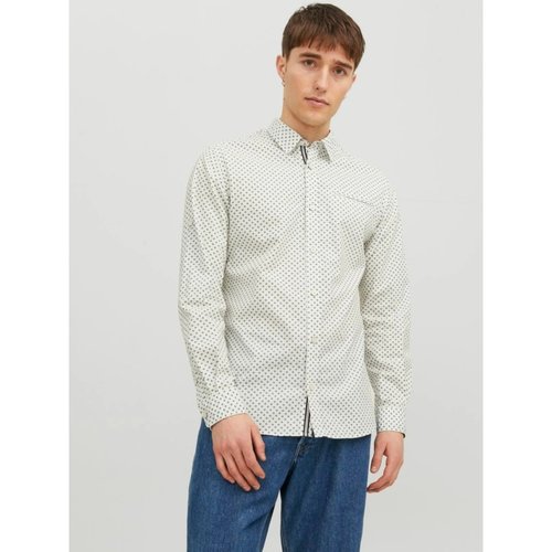 Camisa m/larga fantasía